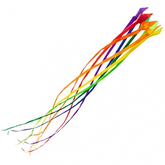Invento drak Soft Swirl Rainbow 600 - Dragon Tail, \n6mx86cm, 8 barev Invento drak Soft Swirl Rainbow 600 - Dragon Tail, \n6mx86cm, 8 barev