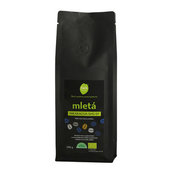 Fairobchod Bio mletá káva Nikaragua SHG, 250 g