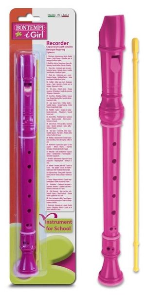 Play Flet barokowy różowy