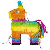 Piňata složená - barevný oslík