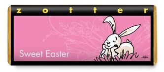 Zotter Bio plněná mléčná čokoláda Sladké Velikonoce, 70 g
