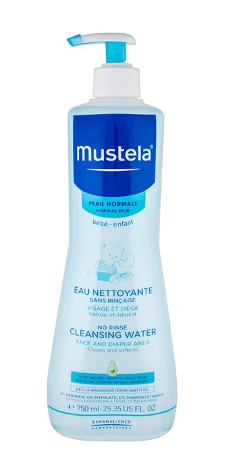 Mustela Bébé PhysiObébé Tělová voda Cleansing Water 750 ml pro děti