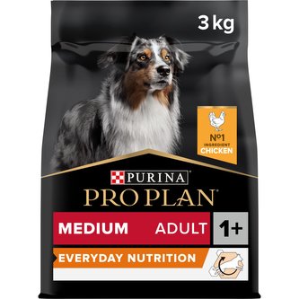 Pro Plan Dog Everyday Nutrition Adult Medium kuře 3kg