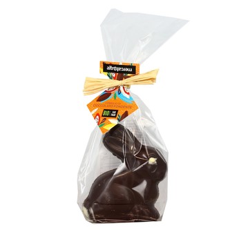 AltroMercato Bio velikonoční králíček z hořké čokolády, 70 g