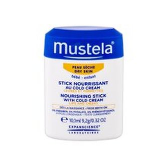 Mustela Bébé Denní pleťový krém Nourishing Stick With Cold Cream 10,1 ml pro děti
