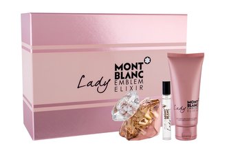 Montblanc Lady Emblem parfémovaná voda 75 ml + parfémovaná voda 7,5 ml + tělové mléko 100 ml