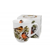 Porcelánový hrnek Eurasian Bullfinches 400 ml v dárkové krabičce