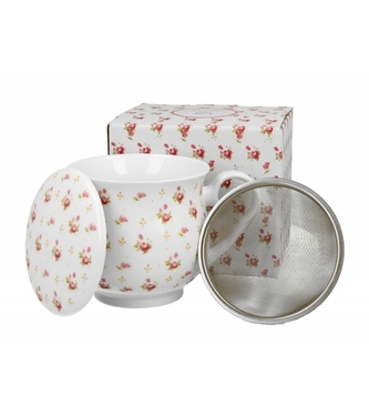 Porcelánový hrnek buclák Eleni 530 ml v dárkové krabičce