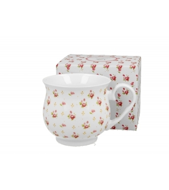 Porcelánový hrnek buclák Eleni 530 ml v dárkové krabičce