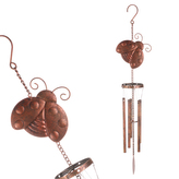 Zvonkohra, kovová dekorace do zahrady.