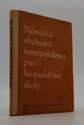 Německá obchodní korespondence pro hospodářské školy