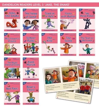 Phonic Books Dandelion Readers Vowel Spellings Level 3 (Four to five vowel teams for 12 different vowel sounds ai, ee, o