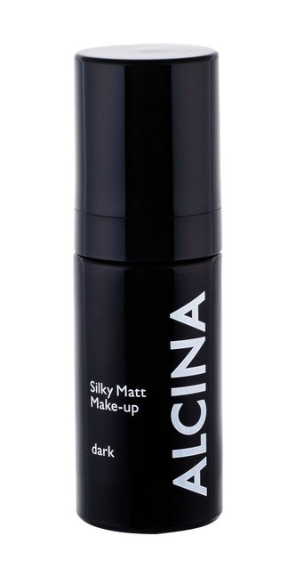 ALCINA Silky Matt Makeup 30 ml Dark SPF15 pro ženy