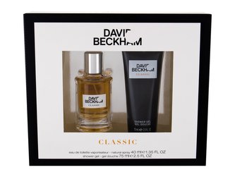 David Beckham Classic toaletní voda 40 ml + sprchový gel 75 ml
