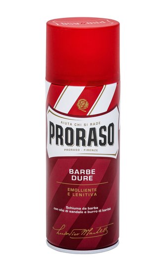 PRORASO Red Pěna na holení Shaving Foam 400 ml pro muže