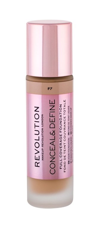 Makeup Revolution London Conceal & Define Makeup 23 ml F7 pro ženy