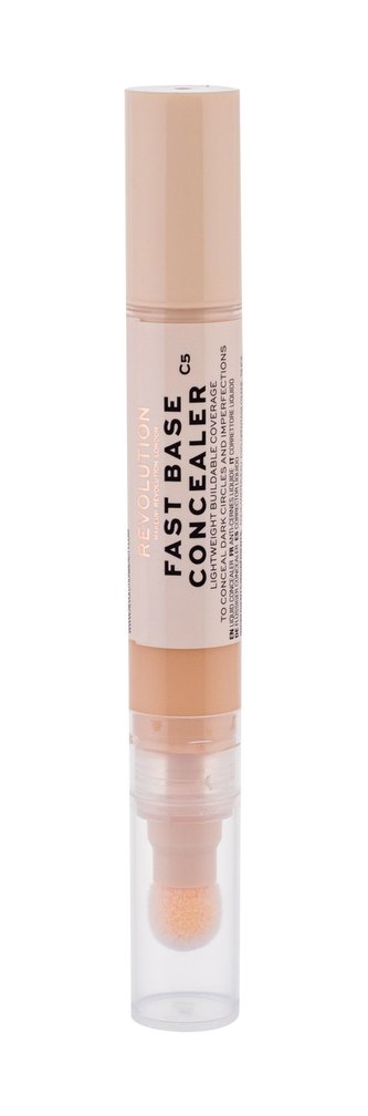 Makeup Revolution London Fast Base Korektor 4,5 ml C5 pro ženy