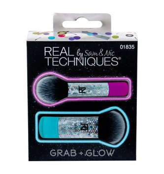 Real Techniques Brushes kosmetický štětec Mini Expert Face 1 ks + kosmetický štětec Mini Contour 1 ks