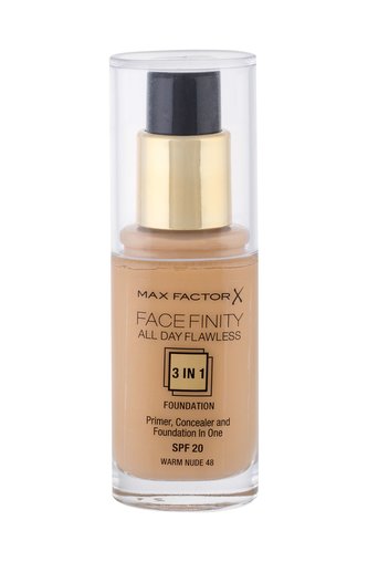 Max Factor Facefinity Makeup 3 in 1 30 ml 48 Warm Nude SPF20 pro ženy