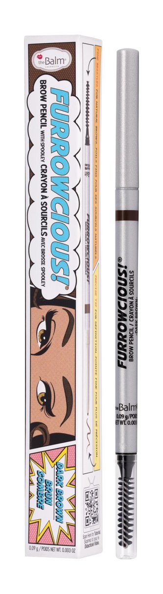TheBalm Furrowcious! Tužka na obočí 0,09 g Dark Brown pro ženy