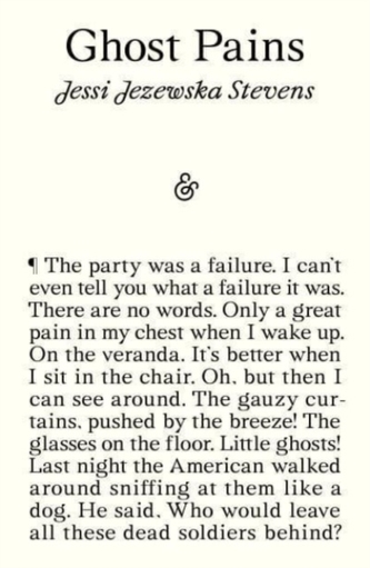 Ghost Pains Ghost Pains