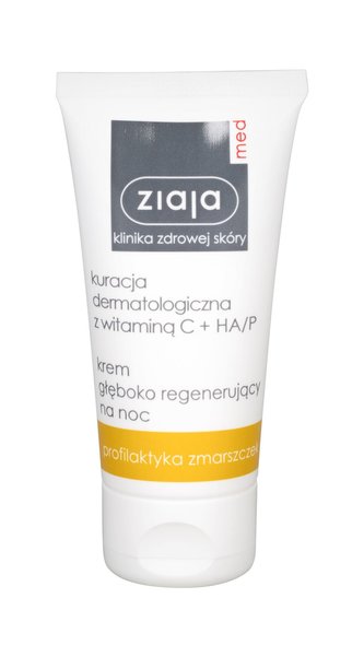 Ziaja Med Dermatological Treatment Noční pleťový krém Deeply Regenerating 50 ml pro ženy