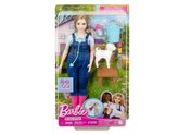 Barbie Kariera. Lalka Weterynarka na farmie HRG42