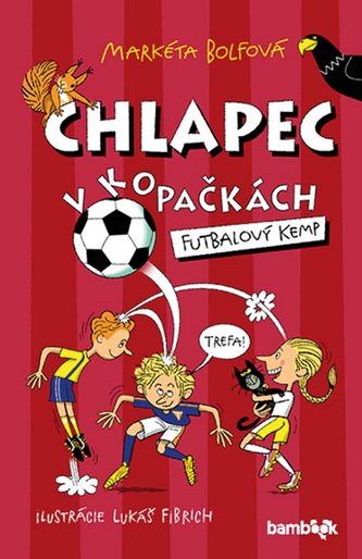 Chlapec v kopačkách Futbalový kemp