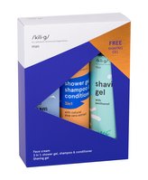 kili·g man denní pleťová péče 50 ml + sprchový gel 3v1 250 ml + gel na holení 200 ml
