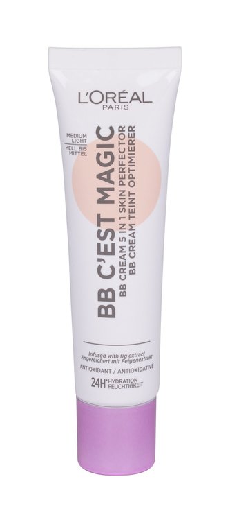 L´Oréal Paris Wake Up & Glow BB krém BB C´Est Magic 30 ml Medium Light SPF20 pro ženy