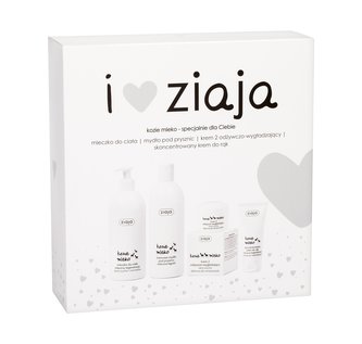 Ziaja Goat´s Milk krémové sprchové mýdlo 500 ml + tělové mléko 400 ml + denní pleťová péče 50 ml + krém na ruce 50 ml