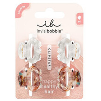 Invisibobble Skřipeček do vlasů Clipstar Petit Bijoux S 4 ks woman