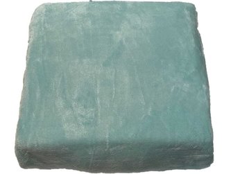 JERRY FABRICS Prostěradlo mikroplyš mátově modrá  Polyester, 90/200 cm
