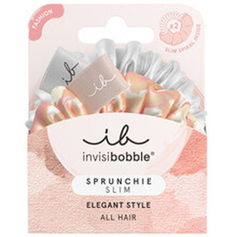 Invisibobble Gumičky do vlasů Sprunchie Slim Bella Chrome 2 ks woman