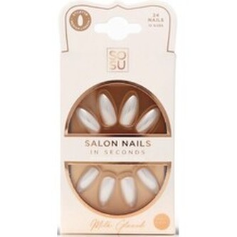 SOSU Cosmetics Umělé nehty Milk (Salon Nails) 24 ks woman