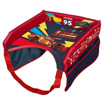 SEVEN Cestovní stolek Cars McQueen Polyester, 37x37x8 cm