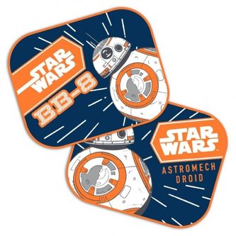SEVEN Sluneční clony Star Wars BB-8 Polyester, 2ks SEVEN Sluneční clony Star Wars BB-8 Polyester, 2ks