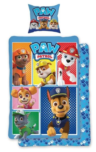 Povlečení do postýlky Paw Patrol 184 baby 100/135, 40/60