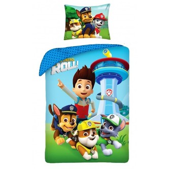 HALANTEX Povlečení Paw Patrol Roll  Bavlna, 140/200, 70/90 cm HALANTEX Povlečení Paw Patrol Roll  Bavlna, 140/200, 70/90 cm