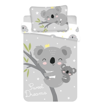 JERRY FABRICS Povlečení do postýlky Koala sweet dreams baby  Bavlna, 100/135, 40/60 cm