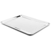 podnos 50x40cm, servírovací, nerez