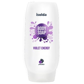 ISOLDA Violet energy tělové mýdlo CLICK AND GO! 550 ml