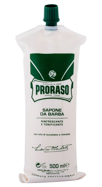 PRORASO Green Krém na holení Shaving Cream 500 ml pro muže