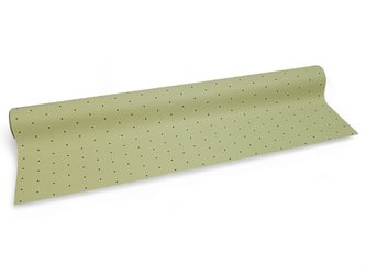 Floristická fólie s tečkou zelená