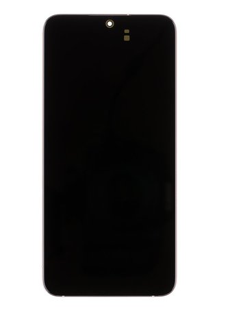 LCD display + Dotyk + Přední kryt Samsung S906B Galaxy S22+ Pink Gold (Service Pack)