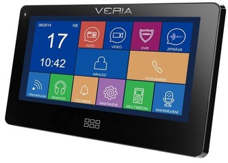 LCD monitor videotelefonu VERIA 7077C černá
