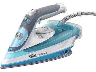 Braun TexStyle 5 SI5006BL napařovací žehlička, 2600 W, pojistka proti přehřátí, Anti-drip, modrá Braun TexStyle 5 SI5006BL napařovací žehlička, 2600 W, pojistka proti přehřátí, Anti-drip, modrá