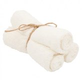 TIMBOO Ručník 3 ks 29,5 x 50 cm Daisy White