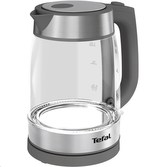Tefal Glass KI740B30 rychlovarná konvice, 2200 W, automatické vypnutí, 1.7 l,  šedá