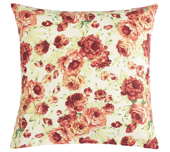 Povláček Berta - Pivoňka růžová, zelená - 45x45 cm